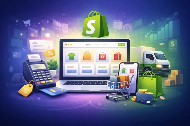 Shopify e-commerce platform for online stores