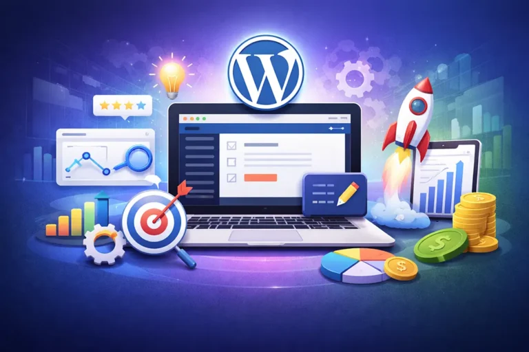 WordPress website development for business and SEO growth